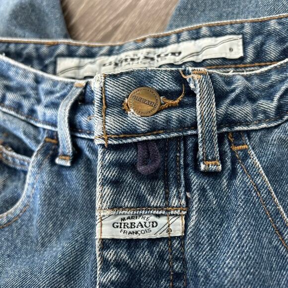 Vintage Marithé + François Girbaud 90s High Rise Tapered Jeans Size 7/8 USA Made - Picture 8 of 16